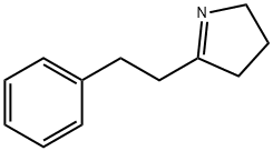 2-(2-苯基乙基)-1-吡咯啉分子式结构图