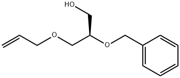 2-O-BENZYL-3-O-ALLYL-SN-GLYCEROL分子式结构图