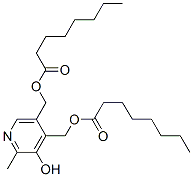 吡哆素二辛酸酯分子式结构图