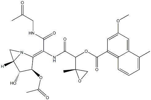 阿进霉素 A分子式结构图