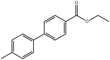 4'-甲基联苯-4-羧酸乙酯分子式结构图