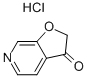 呋喃并[2,3-C]吡啶-3(2H) - 酮盐酸盐分子式结构图