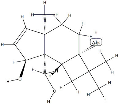 Punctaporonin F分子式结构图