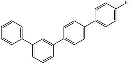 4'''-Bromo-1,1':3',1'':4'',1'''-quaterphenyl分子式结构图