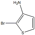 2-溴噻吩-3-胺分子式结构图