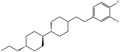 4'-[2-(3 4-DIFLUORO-PHENYL)-ETHYL]-4-PROPYL-BICYCLOHEXYL分子式结构图