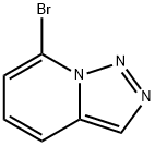 7-broMo-[1,2,3]triazolo[1,5-a]pyridine分子式结构图