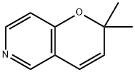 2,2-二甲基-2H-吡喃并[3,2-C]吡啶分子式结构图