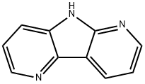 5H-吡咯并[2,3-B:4,5-B']二吡啶分子式结构图