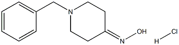 1-苄基-4-羟亚胺哌啶盐酸盐分子式结构图