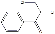 Acetophenone, 2-chloro-2-(chloromethyl)- (6CI)分子式结构图