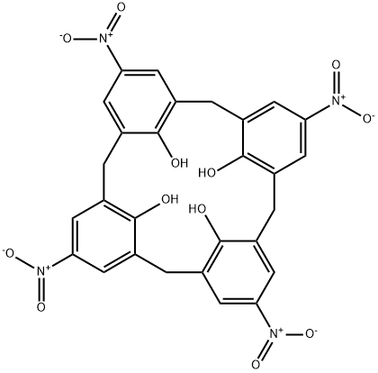 对-硝基杯[4]芳烃分子式结构图