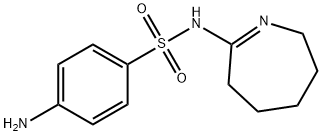 4-AMINO-N-AZEPAN-2-YLIDENE-BENZENESULFONAMIDE分子式结构图