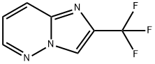 2-(三氟甲基)咪唑并[1,2-B]哒嗪分子式结构图