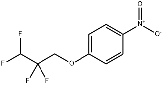 1-硝基-4-(2,2,3,3-四氟丙氧基)苯分子式结构图