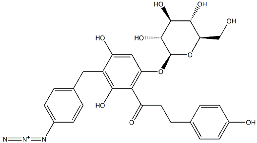 phlorizinyl 5'-benzylazide分子式结构图