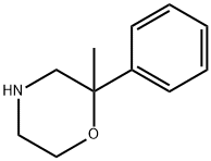 2-甲基-2-苯基吗啉分子式结构图