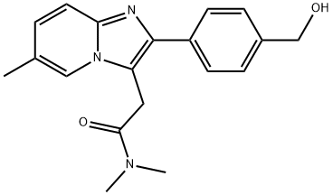 唑吡坦杂质1分子式结构图