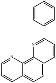 1,10-PHENANTHROLINE, 2-PHENYL分子式结构图