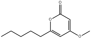 4-甲氧基-6-戊烷基-2-吡喃酮分子式结构图