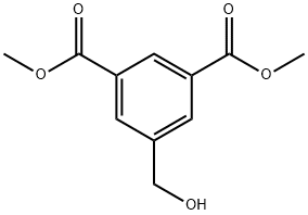 5-(羟甲基)异邻苯二甲酸二甲酯分子式结构图