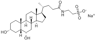 牛磺猪去氧胆酸分子式结构图