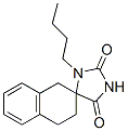 3'-Butylspiro[tetralin-2,4'-imidazolidine]-2',5'-dione分子式结构图