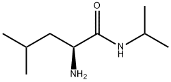 (S)-2-氨基-N-异丙基-4-甲基戊酰胺分子式结构图