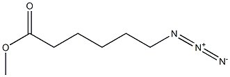 6-叠氮基己酸甲酯分子式结构图