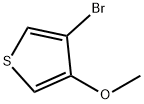 3-BROMO-4-METHOXYTHIOPHENE分子式结构图