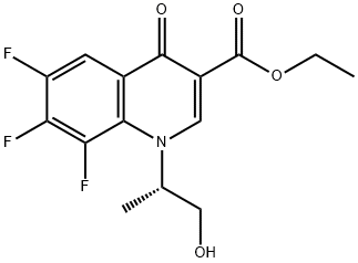 左氧氟沙星杂质W分子式结构图