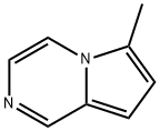 Pyrrolo[1,2-a]pyrazine, 6-methyl- (9CI)分子式结构图