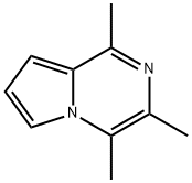 Pyrrolo[1,2-a]pyrazine,  1,3,4-trimethyl-分子式结构图