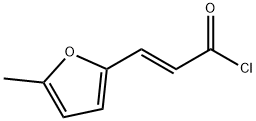 (E)-3-(5-甲基-2-呋喃)丙烯酰氯分子式结构图