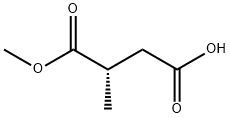 (S)-2-甲基琥珀酸-1-甲酯分子式结构图