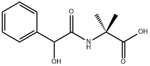 Alanine,  N-(hydroxyphenylacetyl)-2-methyl-  (9CI)分子式结构图