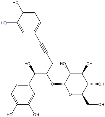 NYASICOSIDE分子式结构图