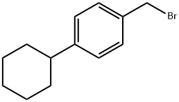 1-(溴甲基)-4-环己基苯分子式结构图