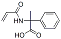 Benzeneacetic  acid,  -alpha--methyl--alpha--[(1-oxo-2-propenyl)amino]-  (9CI)分子式结构图