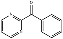 苯基(嘧啶-2-基)甲酮分子式结构图