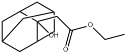 (2-羟基-2-金刚烷基)乙酸乙酯分子式结构图