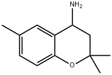 (2,2,6-三甲基色满-4-基)胺分子式结构图