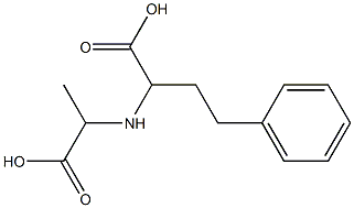 Benzenebutanoic acid, a-[(1-carboxyethyl)amino]-分子式结构图