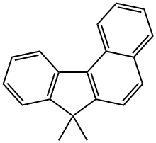 7,7-二甲基-7H-苯并芴分子式结构图