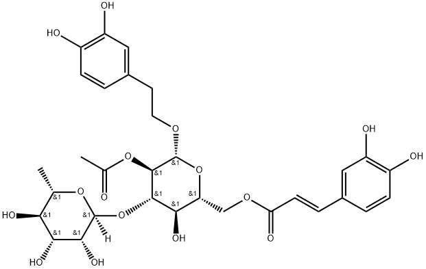 管花苷B分子式结构图