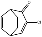 Bicyclo[3.2.2]nona-3,6,8-trien-2-one,  3-chloro-分子式结构图