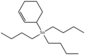 2-环己烯基三丁基锡烷分子式结构图