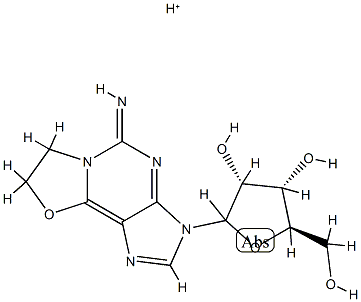 1,O(6)-ethanoguanosine分子式结构图