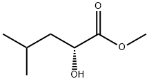 (2R)-2-羟基-4-甲基戊酸甲酯分子式结构图