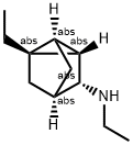 Tricyclo[2.2.1.02,6]heptan-3-amine, N,1-diethyl-, stereoisomer (9CI)分子式结构图